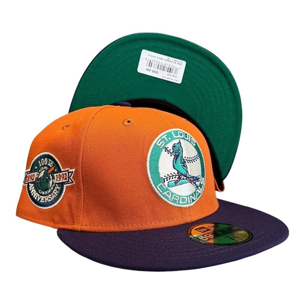 New Era St. Louis Cardinals Cactus Fruit 59FIFTY Fitted Hat 100 Year Anniversary